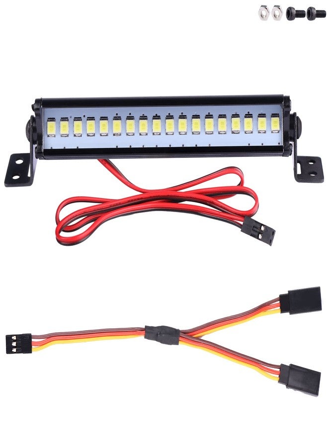AIMROCK RC Car Light Bar Roof Lamp Kit w/20 LEDs for 1/10 Slash Stampede Rustler TRX-4 Senton Granite SCX10 RC4WD D90 (80mm) - Image 1